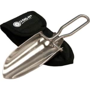 ust U-Dig-It Pro Stainless Steel Folding Shovel w/ Pouch for $14 ust U-Dig-It Pro Stainless Steel Folding Shovel w/ Pouch for $14