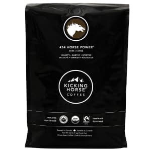 Kicking Horse 454 Horse Power Dark Roast Coffee 2.2-lb. Bag for $17 via Sub & Save
