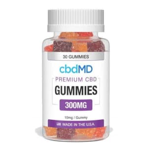 cbdMD Premium CBD Gummies 300mg 30-Count Bottle for $14 cbdMD Premium CBD Gummies 300mg 30-Count Bottle for $14