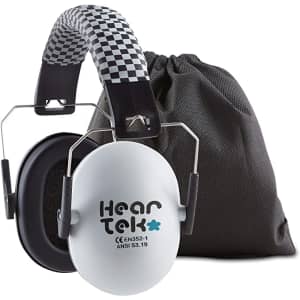 Heartek Kids' Noise Cancelling Safety Earmuffs for $12