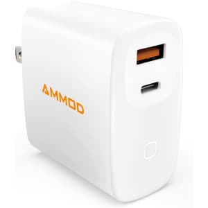 Ammod 65W GaN Phone Charger. Clip the 30% coupon and apply code "202IYJ2V" to get the best price we've seen.