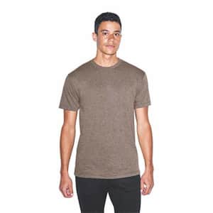 American Apparel Men's Blend Crewneck Short Sleeve Track T-Shirt, 2-Pack, Tri-Coffee, X-Small for $15 American Apparel Men's Blend Crewneck Short Sleeve Track T-Shirt, 2-Pack, Tri-Coffee, X-Small for $15