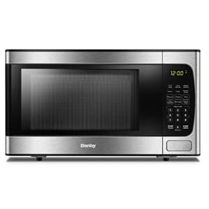 Danby DBMW0924BBS 0.9 Cu.Ft. CounterTop Microwave In Black Stainless Steel - 900 Watts, Small for $135