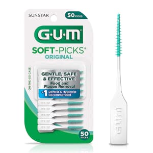 GUM Soft-Picks Dental Pick 50-Pack for $3
