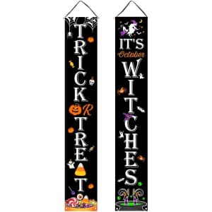 Bonsai Tree Halloween Hanging Banner 2-Pack for $7 Bonsai Tree Halloween Hanging Banner 2-Pack for $7