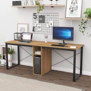Sogesfurniture 78" Dual Desk Double Workstation for $99 Sogesfurniture 78" Dual Desk Double Workstation for $99