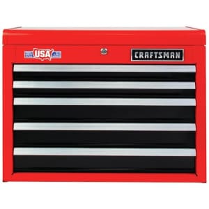 Craftsman 2,000 Series 26" x 20" 5-Drawer Steel Tool Chest for $129