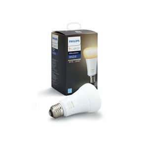 Philips Hue White Ambiance A19 10W Dimmable LED Smart Bulb (Hue Hub Required, Works with Alexa, for $40 Philips Hue White Ambiance A19 10W Dimmable LED Smart Bulb (Hue Hub Required, Works with Alexa, for $40