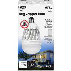 Feit Electric 60W LED Bug Zapper Bulb for $5 Feit Electric 60W LED Bug Zapper Bulb for $5
