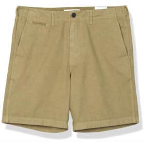 Billy Reid Men's Clyde Chino Shorts, Olive Pima Cotton, 38 for $76 Billy Reid Men's Clyde Chino Shorts, Olive Pima Cotton, 38 for $76