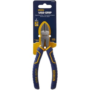 Irwin 6" Vise-Grip Diagonal Cutting Pliers for $9