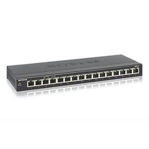Netgear 16-Port Gigabit Ethernet Switch for $45