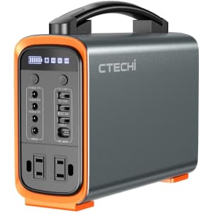 Ctechi 240Wh Portable Power Station for $144 Ctechi 240Wh Portable Power Station for $144