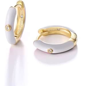 Kosiner 9mm Huggie Hoop Earrings for $4 Kosiner 9mm Huggie Hoop Earrings for $4