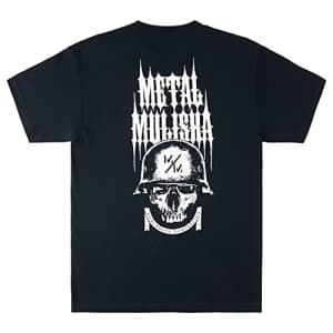 Metal Mulisha Men's Arise T-Shirt, Navy, Small for $13