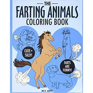 The Farting Animals Coloring Book for $6