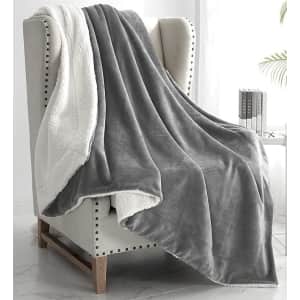 Walensee 50" x 60" Sherpa Fleece Throw for $15 Walensee 50" x 60" Sherpa Fleece Throw for $15