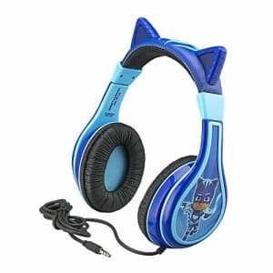 eKids PJ Masks Catboy Kids Headphones, Adjustable Headband, Stereo Sound, 3.5Mm Jack, Wired Headphones for $22 eKids PJ Masks Catboy Kids Headphones, Adjustable Headband, Stereo Sound, 3.5Mm Jack, Wired Headphones for $22