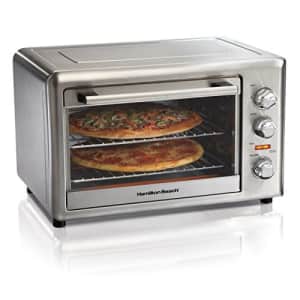 Hamilton Beach Countertop Rotisserie Convection Toaster Oven, Extra-Large, Stainless Steel (31103DA) for $152