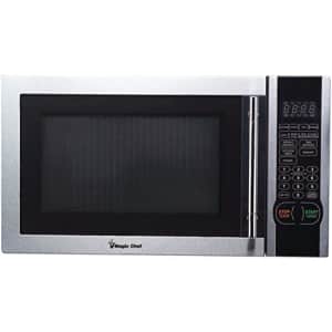Magic Chef MCM1110ST 1.1 Cubic-Ft, 1,000-Watt Microwave with Digital Touch Stainless Steel for $209