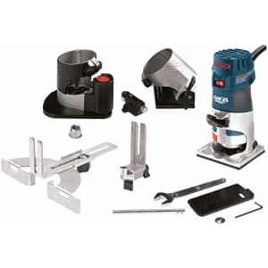 Bosch PR20EVSNK Colt Installers Kit 5.7 Amp 1 Hp Fixed-Base Variable-Speed Router with 3 Assorted for $209