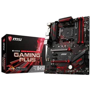 MSI Performance Gaming AMD Ryzen 1st and 2nd Gen AM4 M.2 USB 3 DDR4 DVI HDMI Crossfire ATX for $110