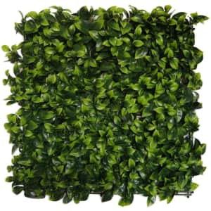 GreenSmart Dekor 20" x 20" Artificial Cancun Wall Panel 4-Pack for $54 GreenSmart Dekor 20" x 20" Artificial Cancun Wall Panel 4-Pack for $54