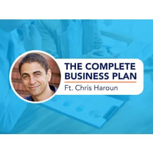 The Complete Business Plan In One Course Ft. Chris Haroun for $11 The Complete Business Plan In One Course Ft. Chris Haroun for $11