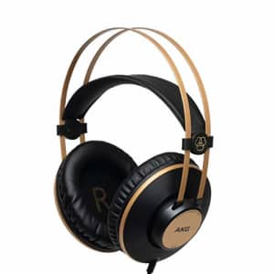 AKG Pro Audio K92 Over-Ear, Closed-Back, Studio Headphones, Matte Black and Gold for $59 AKG Pro Audio K92 Over-Ear, Closed-Back, Studio Headphones, Matte Black and Gold for $59