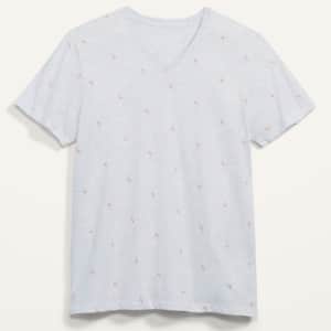 Old Navy Men's V-Neck Print Tee for $4 Old Navy Men's V-Neck Print Tee for $4