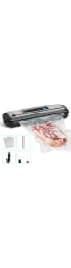 Inkbird Vacuum Sealer Machine with Starter Kit. Clip the on-page coupon and apply code "X85KS9FX" to get this for the best price we could find by $29.