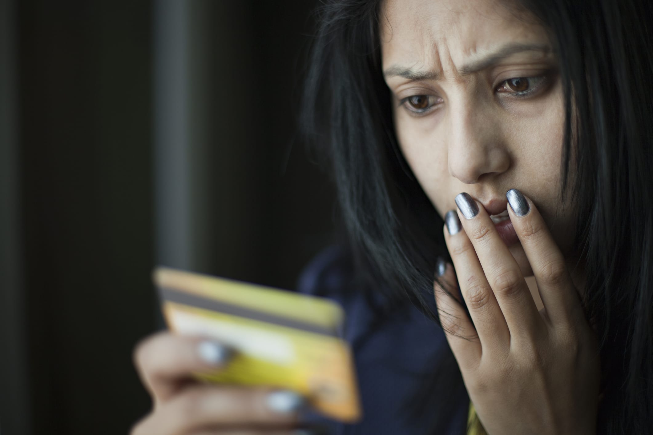 credit card worry
