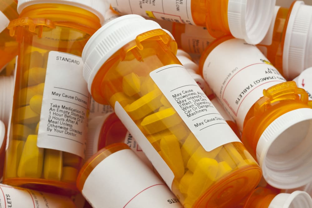 prescription bottles