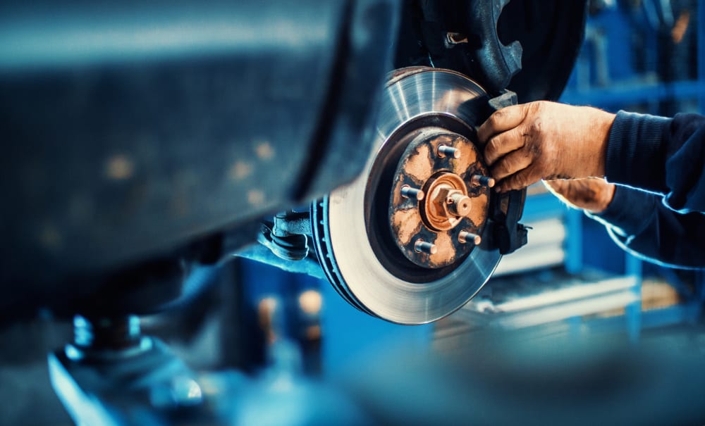repairing brakes