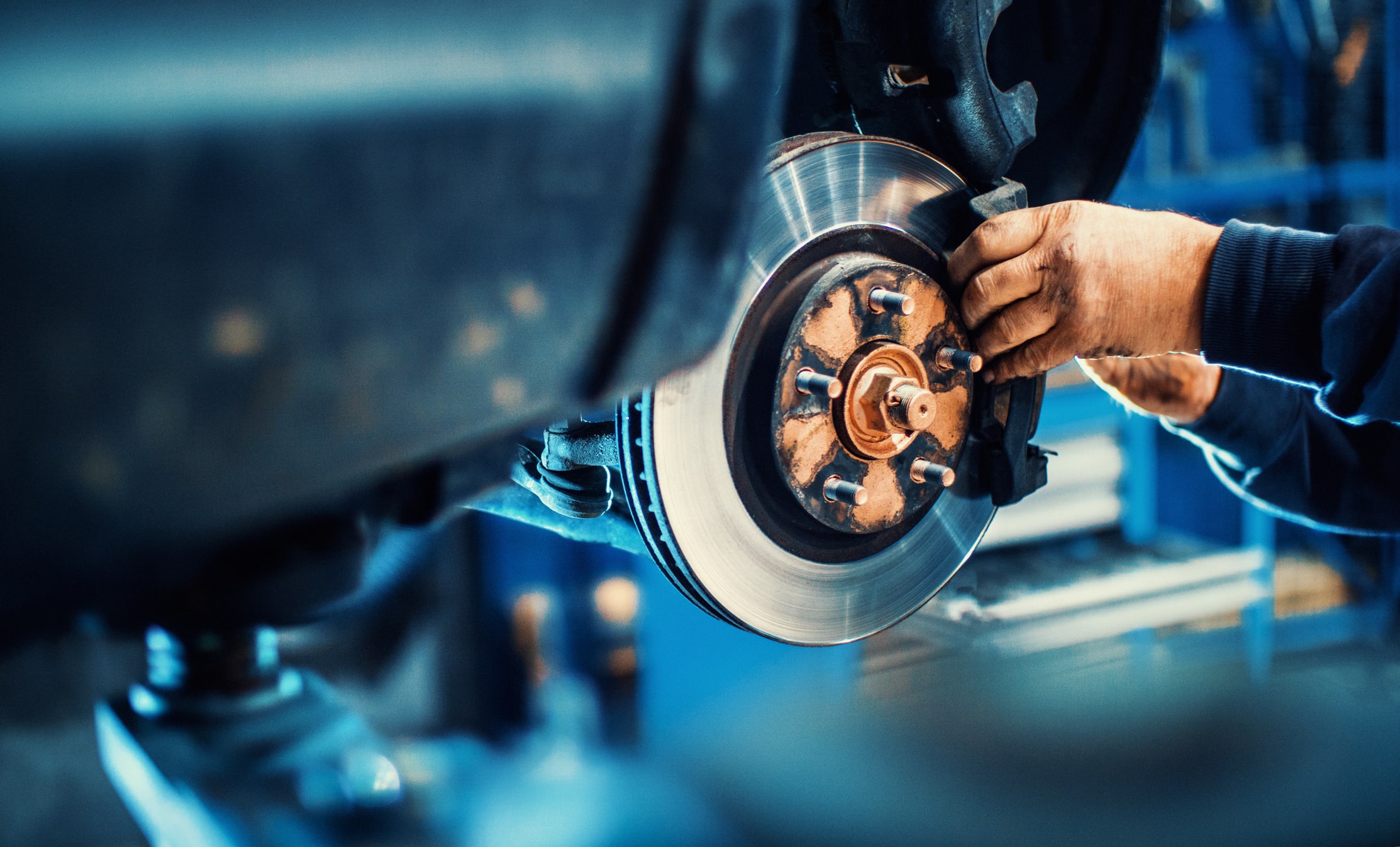 repairing brakes