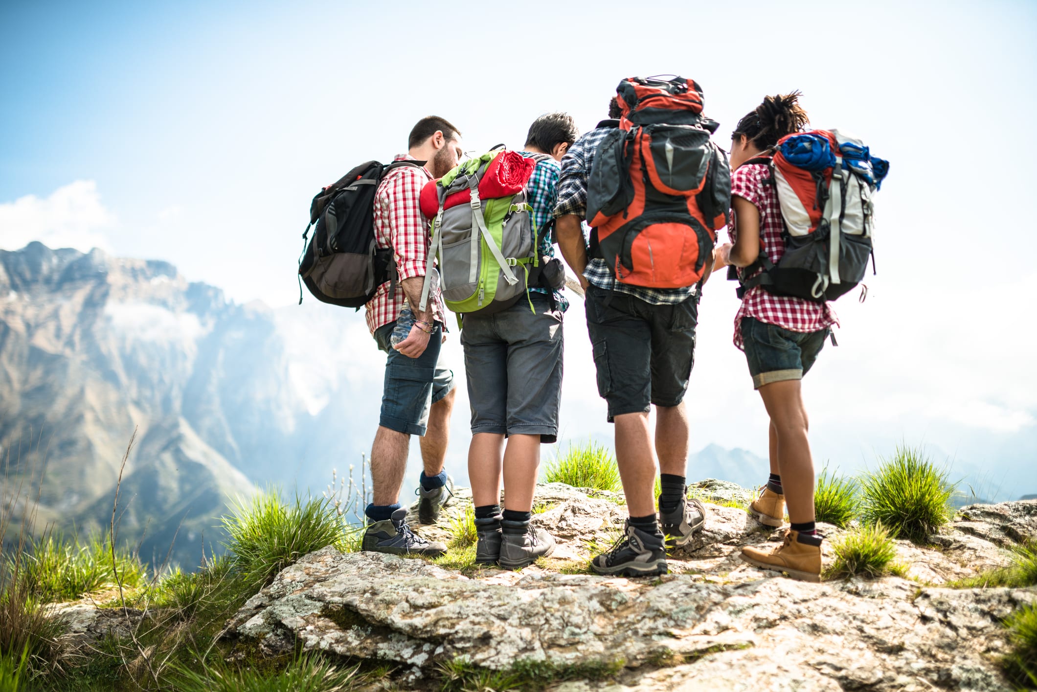 mountain hiking backpack