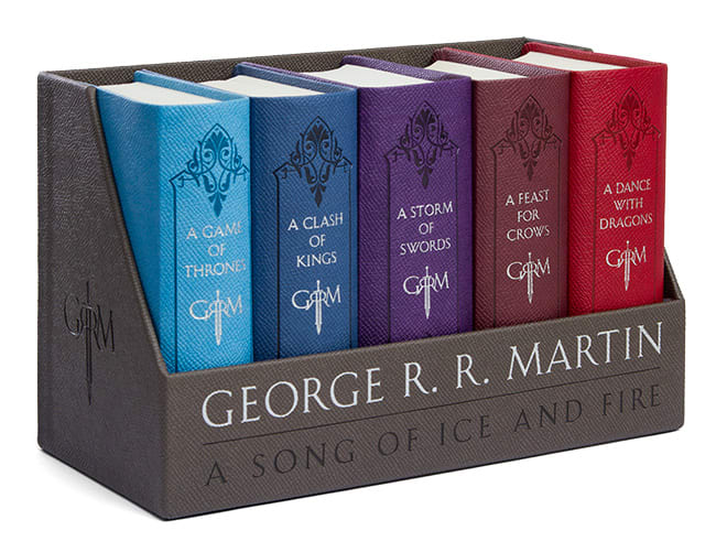 GoT boxed book set