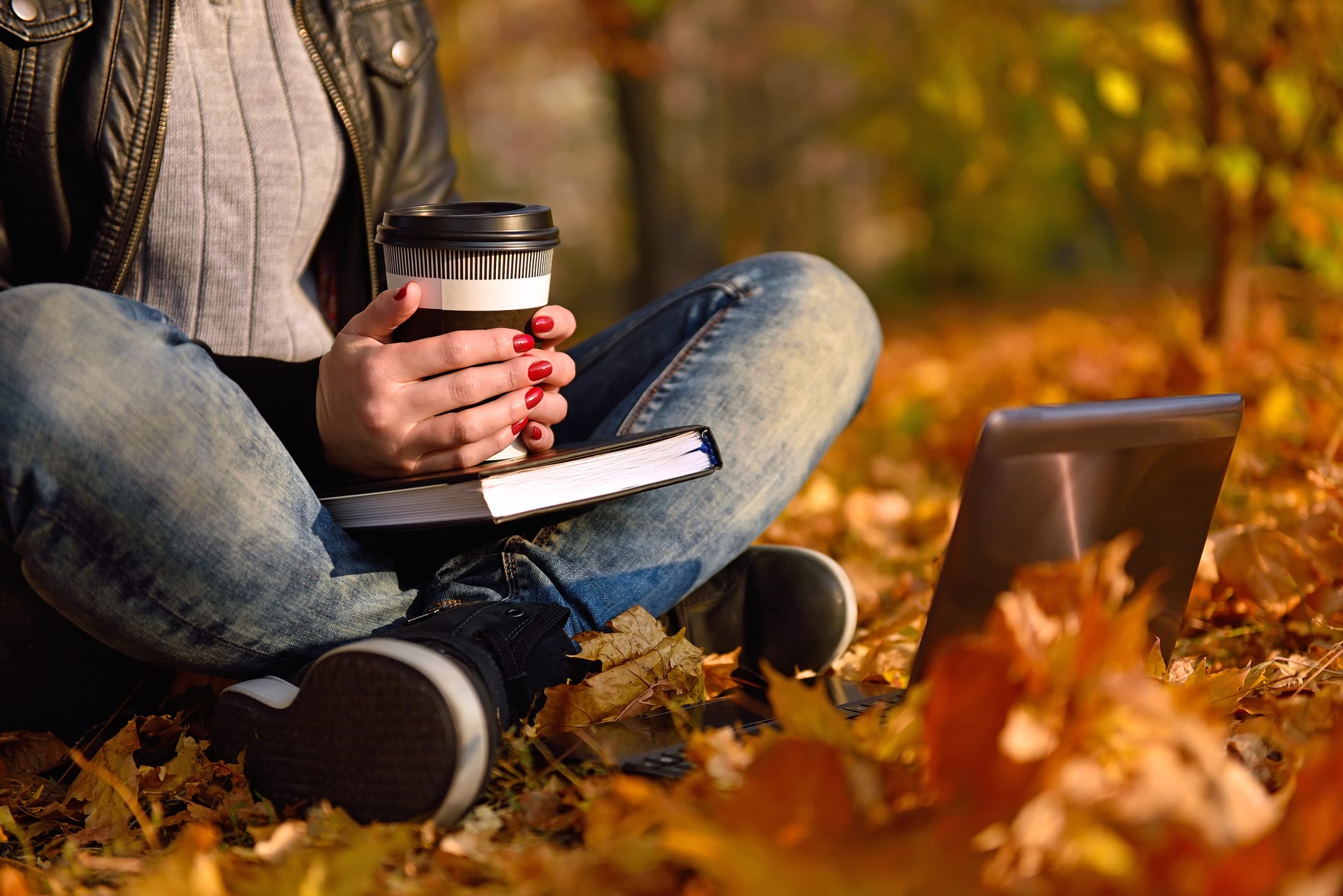 person holding coffee