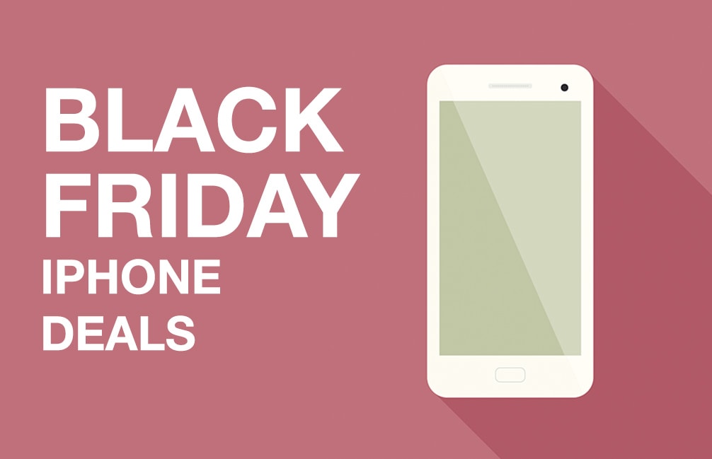 iPhone Black Friday deals illustration iPhone Black Friday deals illustration