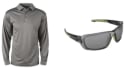 Reebok Men's Polo w/ Reebok Blade Sunglasses for $23 + $7.95 s&h