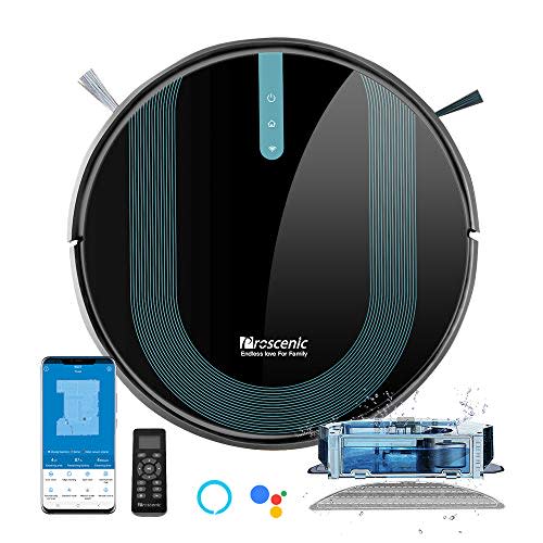 Proscenic 850T Wi-Fi Connected Robot Vacuum Cleaner, Works with 