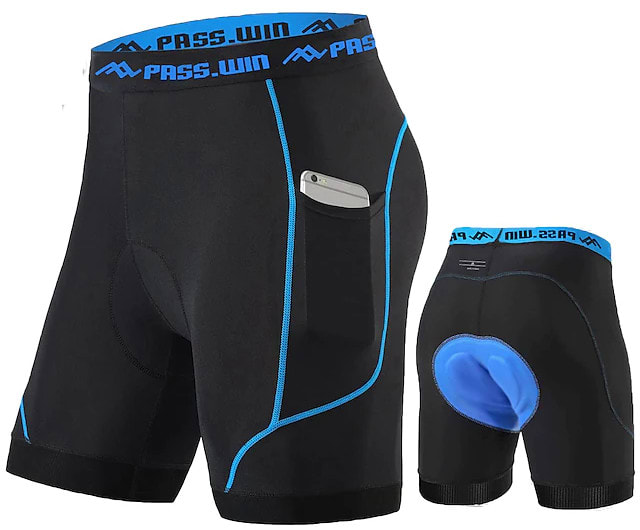 Men's Padded Cycling Shorts for $6