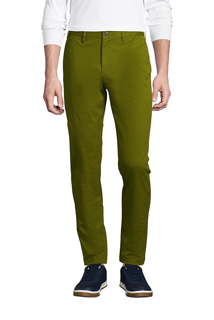 Lands' End Men's Athletic Fit Comfort 