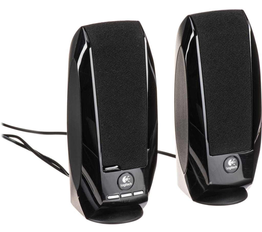 logitech s150 1.2 watts 2.0 digital usb speakers