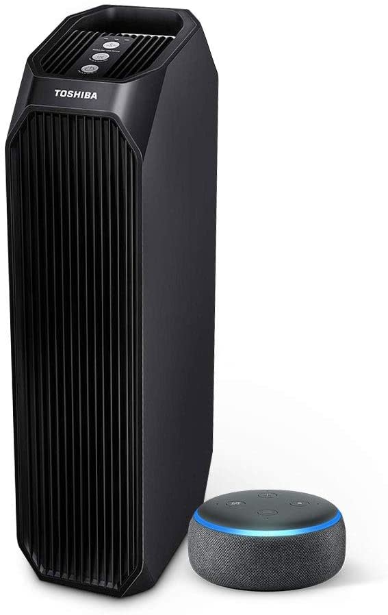 Toshiba Smart WiFi HEPA Air Purifier for 108 CAFW36USW