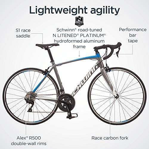 schwinn fastback 1 performance road bike for intermediate to advanced riders