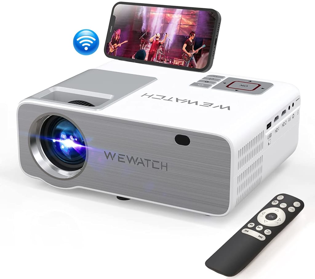 Encommium Absurd Dwell Wewatch 1080p Portable LED Projector for $75 - V53