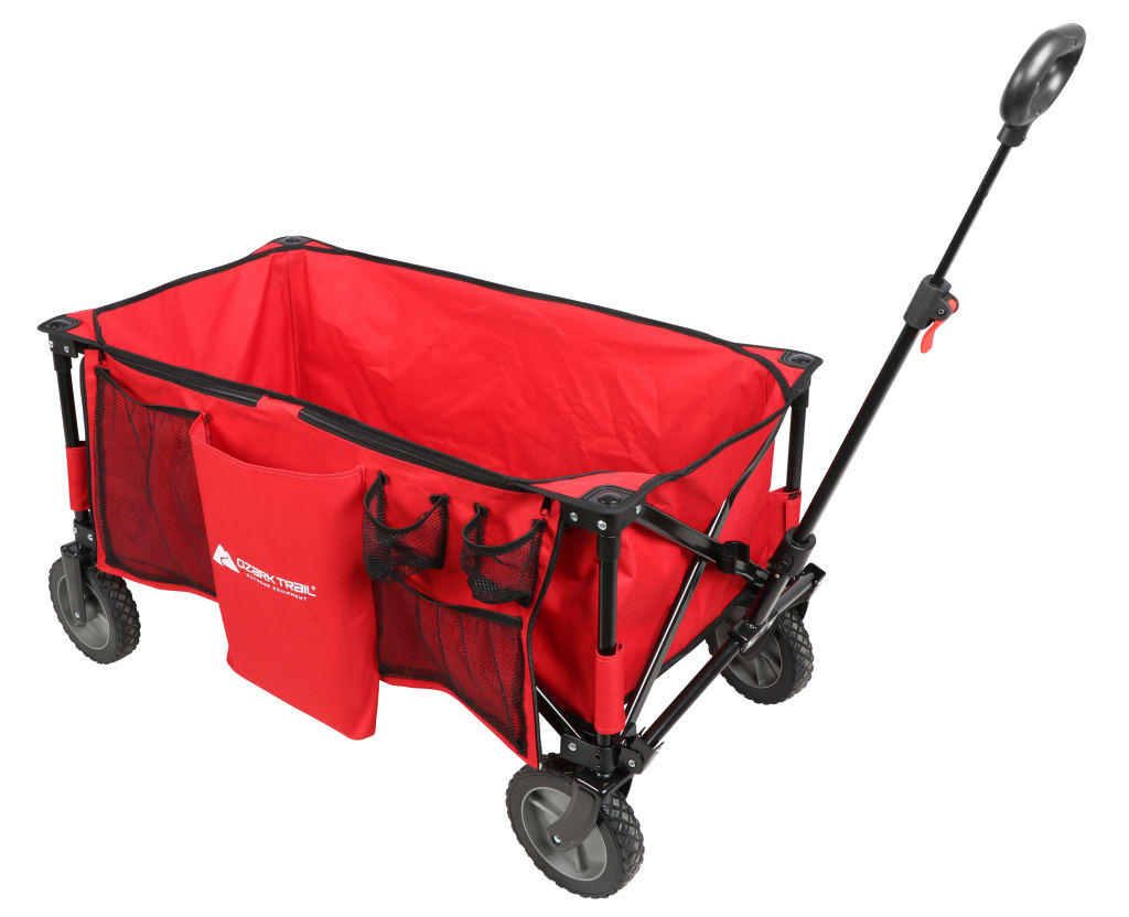 Ozark Trail Quad Folding Wagon for 40 TR21727P