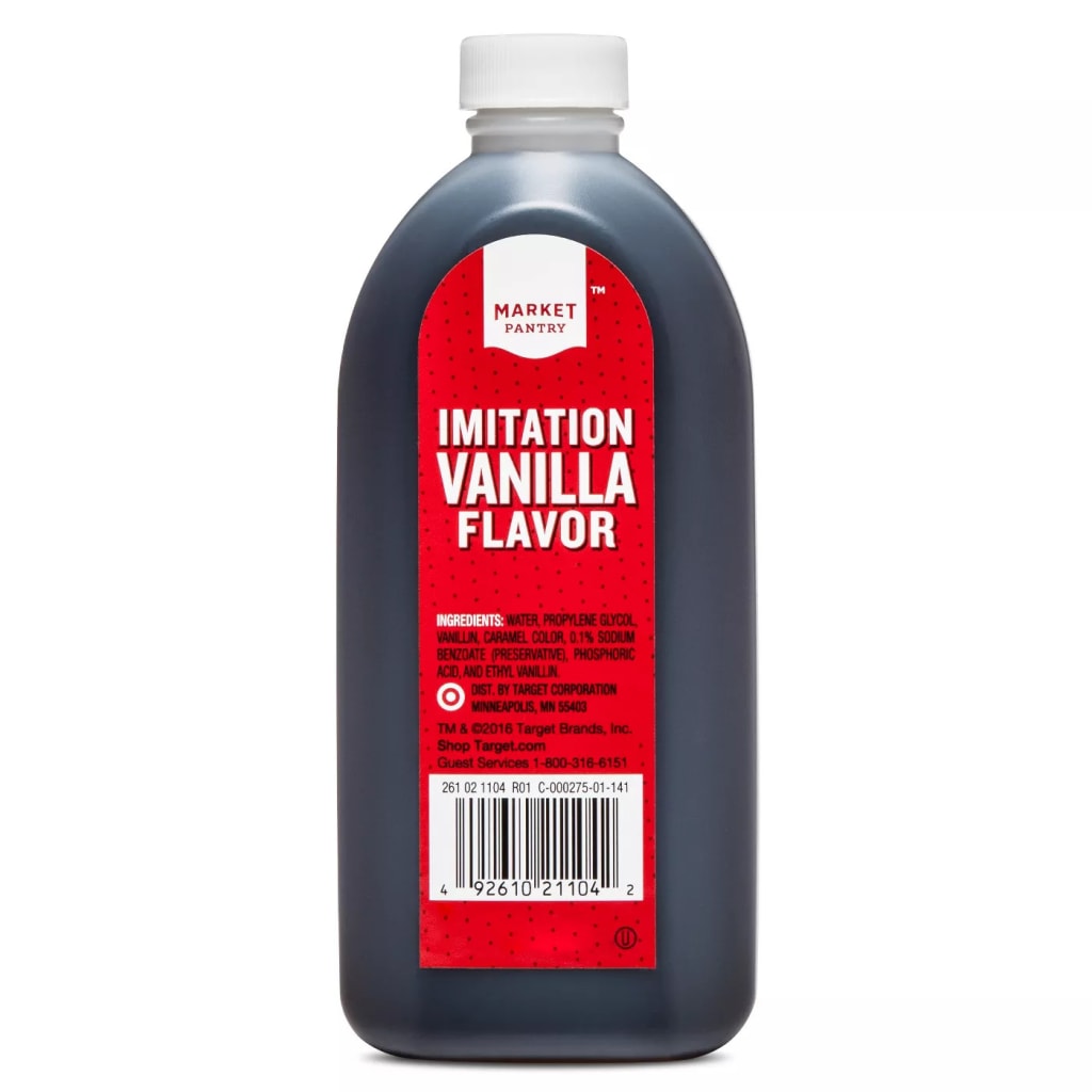 Market Pantry 8 Oz Imitation Vanilla Flavor For 69 Cents