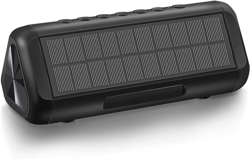 elzle solar bluetooth speaker